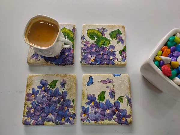 floral_marble_coasters