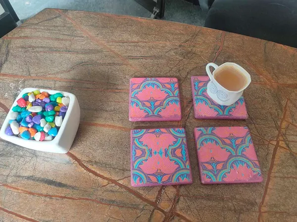 mughal_art_marble_coasters_(Set_of_4)