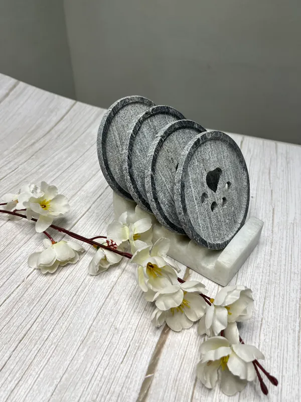 Handcrafted_Stone_Coasters_with_Heart_&_Circle_Cutouts_–_Set_of_4