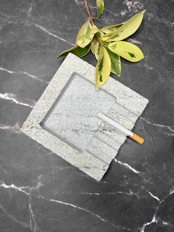 Rustic_Grey_Stone_Square_Ashtray