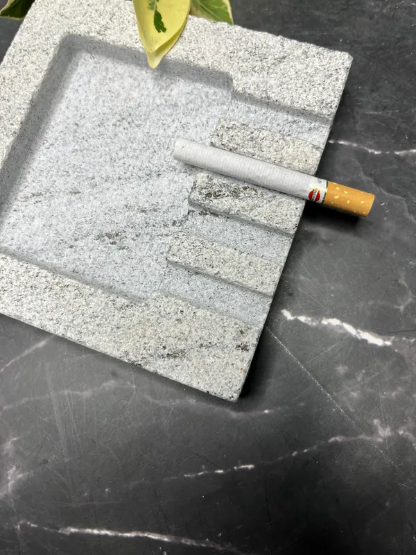 Rustic_Grey_Stone_Square_Ashtray
