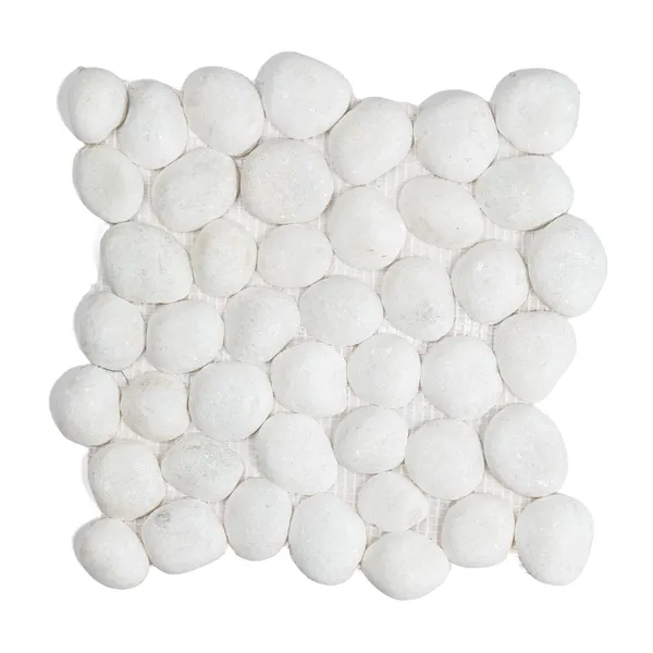 White_Flat_Pebble_Mosaic_Tile_for_Wall_Cladding_and_Flooring_-_set_of_4_-_30_cm_x_30_cm_Interlocking_tiles