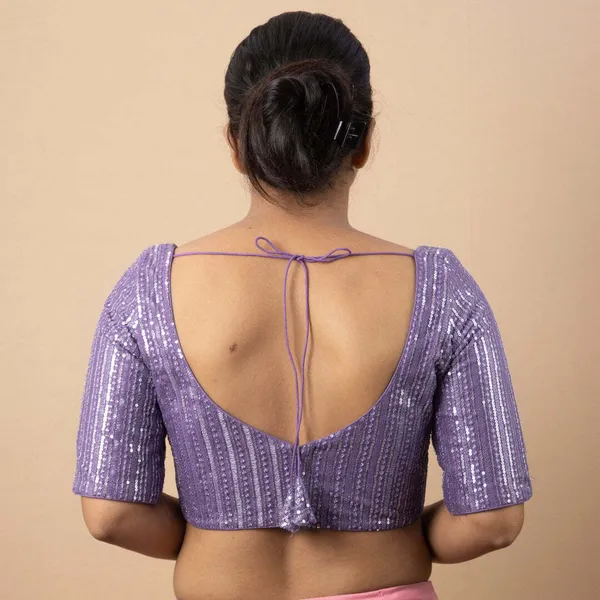 Purple_Georgette_Half_Sleeve_Embriodered_Blouse_For_Women