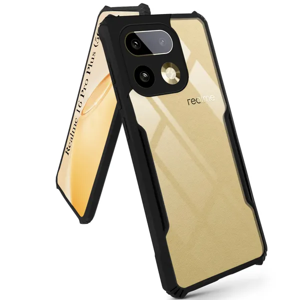 Back_Case_Cover_For_Realme_16_Pro_Plus_5g_Slim_Anti_Yellow_Protective_Shock_Proof_Bumper_Hybrid_Pc_With_Tpu_Frame_Transparent_Clear