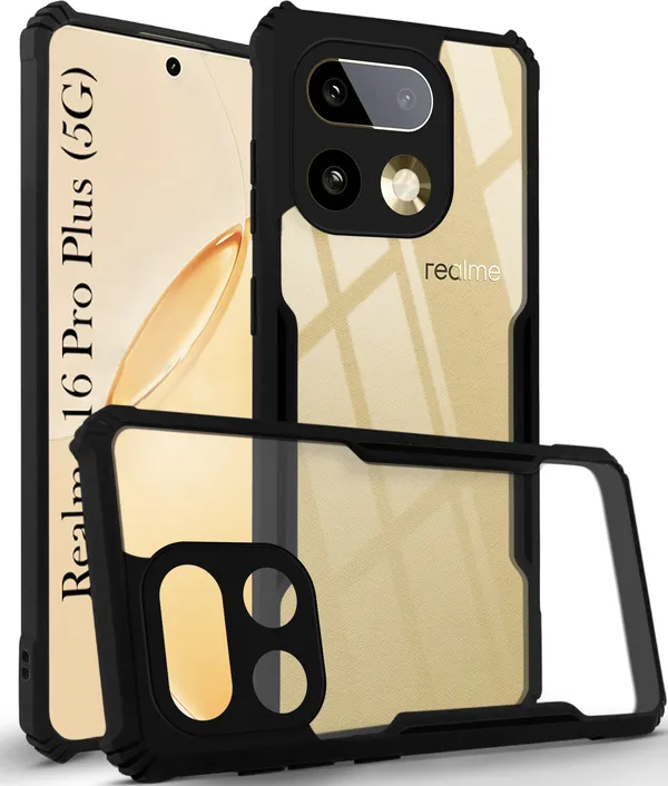 Back_Case_Cover_For_Realme_16_Pro_Plus_5g_Slim_Anti_Yellow_Protective_Shock_Proof_Bumper_Hybrid_Pc_With_Tpu_Frame_Transparent_Clear