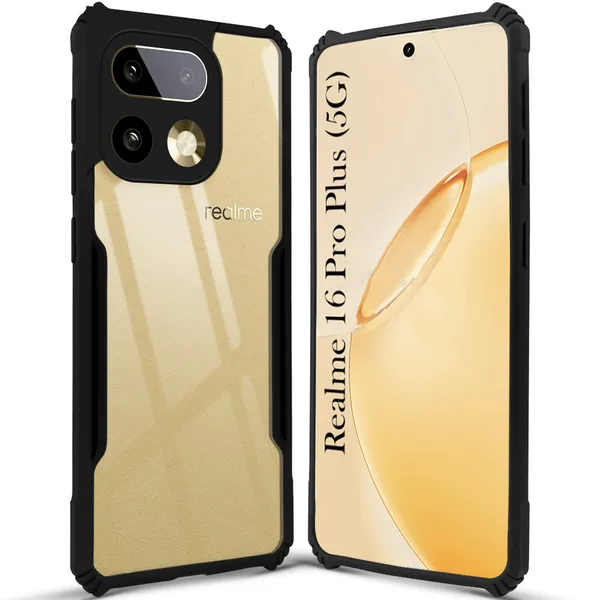 Back_Case_Cover_For_Realme_16_Pro_Plus_5g_Slim_Anti_Yellow_Protective_Shock_Proof_Bumper_Hybrid_Pc_With_Tpu_Frame_Transparent_Clear