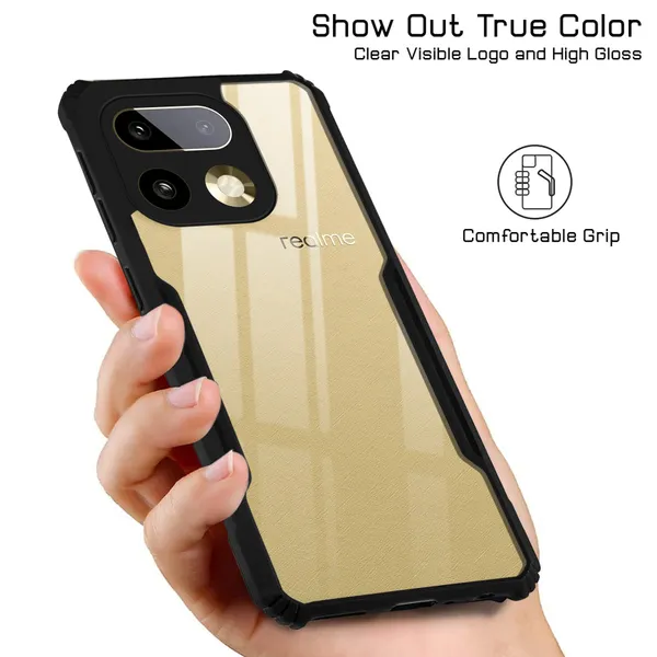 Back_Case_Cover_For_Realme_16_Pro_Plus_5g_Slim_Anti_Yellow_Protective_Shock_Proof_Bumper_Hybrid_Pc_With_Tpu_Frame_Transparent_Clear