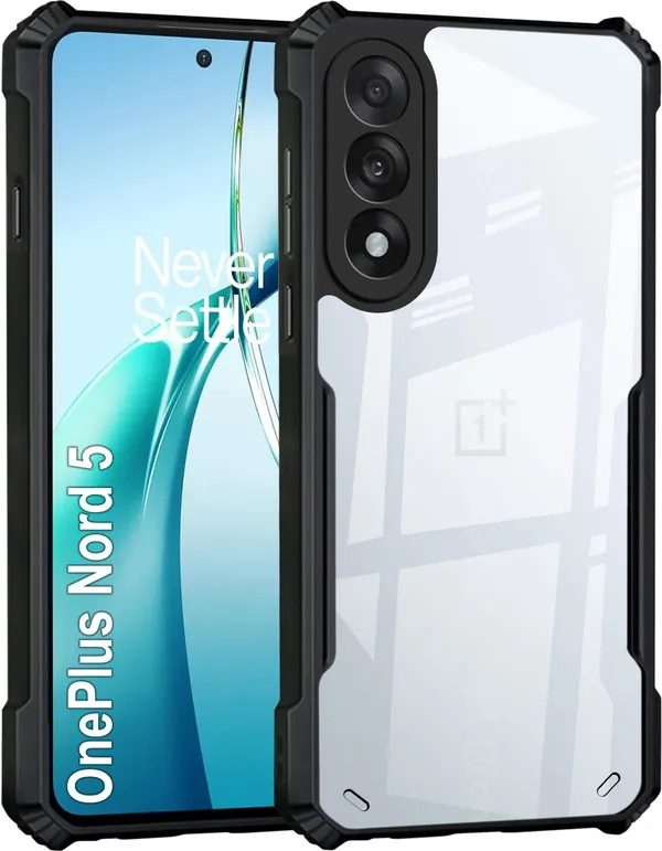 Back_Case_Cover_For_Oneplus_Nord_5__Slim_Anti_Yellow_Protective___Shockproof_Bumper___Hybrid_Pc_Plus_Tpu_Frame___Transparent_Clear