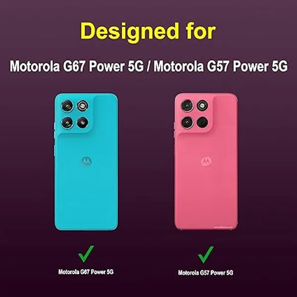 Back_Case_Cover_For_Moto_G67_Power__G67_5g__G57_Power__G57_5g_Slim_Anti_Yellow_Protective_Shock_Proof_Bumper_Hybrid_Pc_With_Tpu_Frame_Transparent_Clear