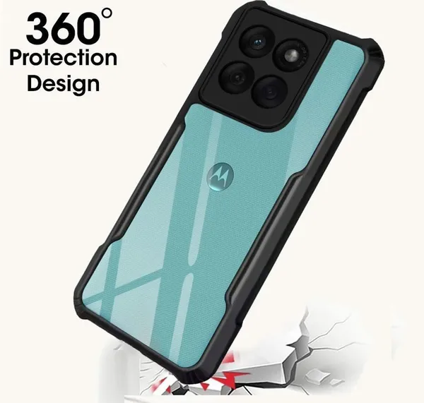 Back_Case_Cover_For_Moto_G67_Power__G67_5g__G57_Power__G57_5g_Slim_Anti_Yellow_Protective_Shock_Proof_Bumper_Hybrid_Pc_With_Tpu_Frame_Transparent_Clear