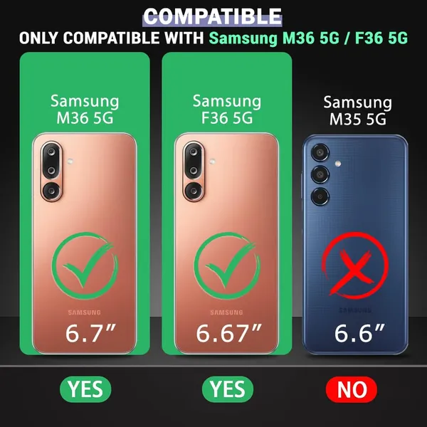 Back_Case_Cover_For_Samsung_M36_/_F36_5g_Slim_Anti_Yellow_Protective_Shock_Proof_Bumper_Hybrid_Pc_With_Tpu_Frame_Transparent_Clear