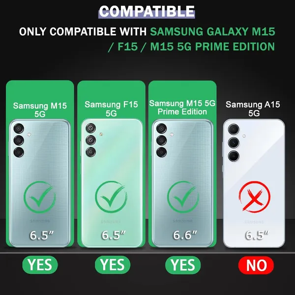 Back_Case_Cover_For_Samsung_M15_5g__/_F15_5g_Slim_Anti_Yellow_Protective_Shock_Proof_Bumper_Hybrid_Pc_With_Tpu_Frame_Transparent_Clear