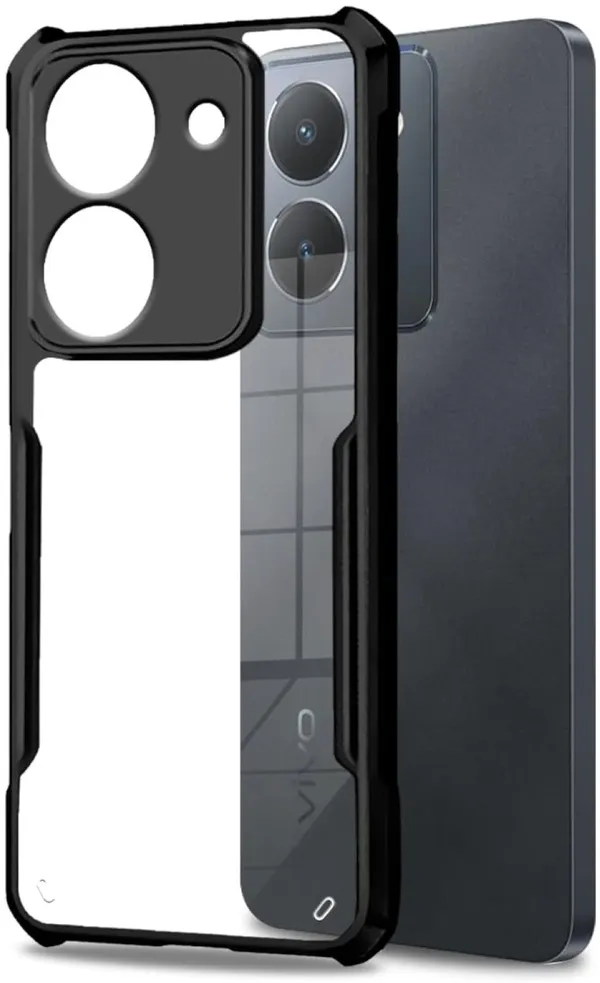 Back_Case_Cover_For_Vivo_Y36_4g_Slim_Anti_Yellow_Protective_Shock_Proof_Bumper_Hybrid_Pc_With_Tpu_Frame_Transparent_Clear