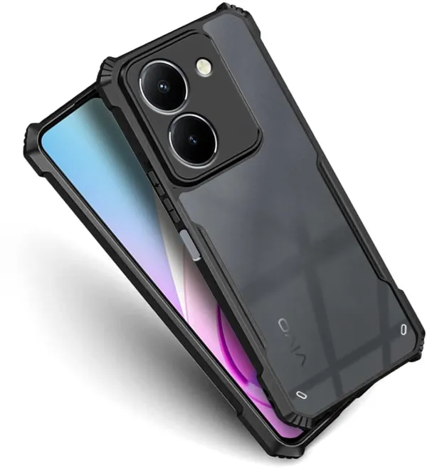 Back_Case_Cover_For_Vivo_Y36_4g_Slim_Anti_Yellow_Protective_Shock_Proof_Bumper_Hybrid_Pc_With_Tpu_Frame_Transparent_Clear