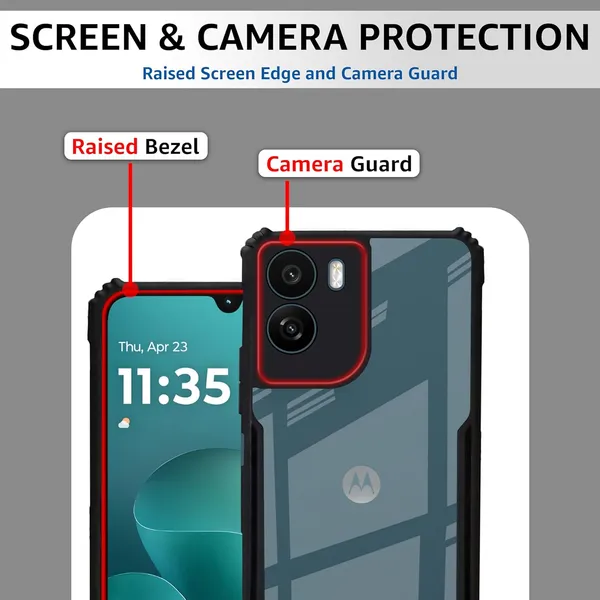 Back_Case_Cover_For_Moto_G06_/_G06_Power__Slim_Anti_Yellow_Protective___Shockproof_Bumper___Hybrid_Pc_Plus_Tpu_Frame___Transparent_Clear