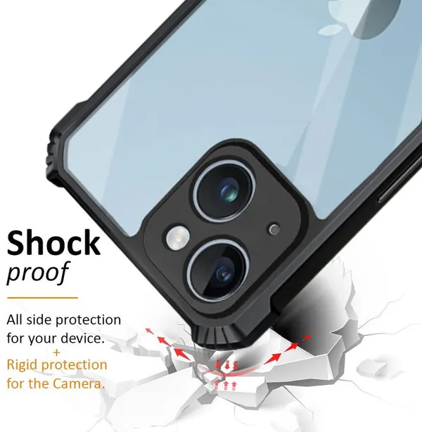 Back_Case_Cover_For_Iphone_13__Slim_Anti_Yellow_Protective___Shockproof_Bumper___Hybrid_Pc_Plus_Tpu_Frame___Transparent_Clear