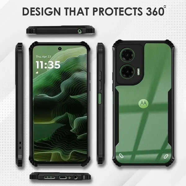 Back_Case_Cover_For_Moto_G96/50_Fussion__Slim_Anti_Yellow_Protective___Shockproof_Bumper___Hybrid_Pc_Plus_Tpu_Frame___Transparent_Clear