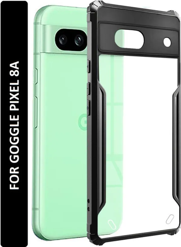 Back_Case_Cover_For_Google_Pixel_8a_Slim_Anti_Yellow_Protective_Shock_Proof_Bumper_Hybrid_Pc_With_Tpu_Frame_Transparent_Clear