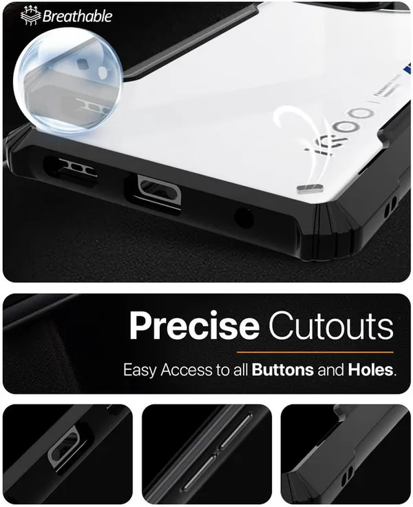 Back_Case_Cover_For_Iqoo_12__Slim_Anti_Yellow_Protective___Shockproof_Bumper___Hybrid_Pc_Plus_Tpu_Frame___Transparent_Clear