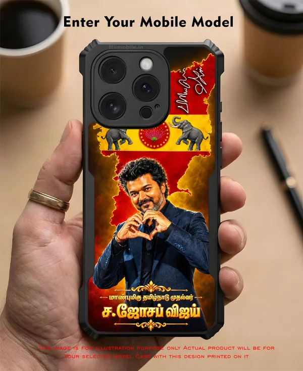 Cm_C_Joseph_Vijay_Thalapathy_Tvk_On_Fire_Design_Printed_Bumper_Glossy_Back_Case_Cover_With_Camera_Protection_Mk000615_Ip