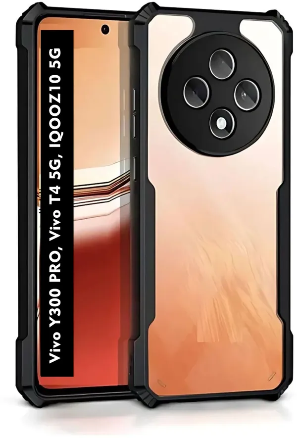 Back_Case_Cover_For_Vivo_Y300_Pro_/_Vivo_T4_5g_Iqooz10_5g_Slim_Anti_Yellow_Protective_Shock_Proof_Bumper_Hybrid_Pc_With_Tpu_Frame_Transparent_Clear