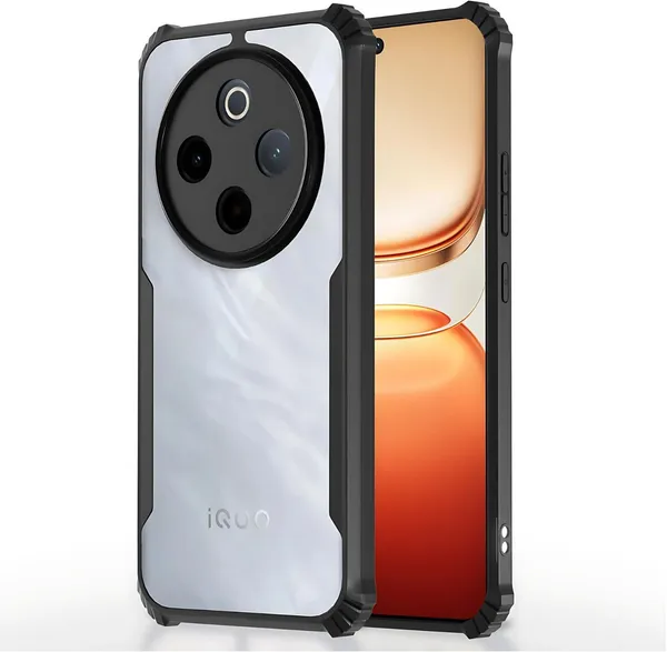 Back_Case_Cover_For_Vivo_Y300_Pro_/_Vivo_T4_5g_Iqooz10_5g_Slim_Anti_Yellow_Protective_Shock_Proof_Bumper_Hybrid_Pc_With_Tpu_Frame_Transparent_Clear