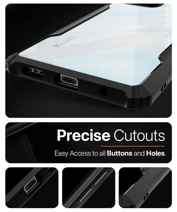 Back_Case_Cover_For_Redmi_Mi_Note_14__Slim_Anti_Yellow_Protective___Shockproof_Bumper___Hybrid_Pc_Plus_Tpu_Frame___Transparent_Clear
