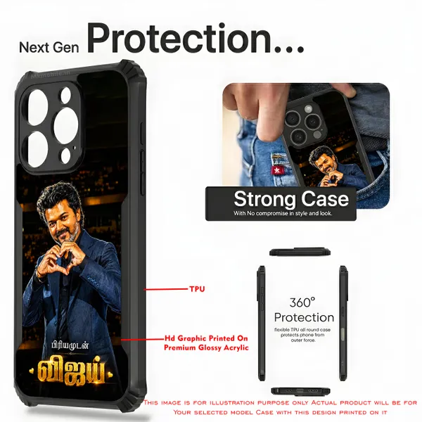 Indian_Actor_Thalapathy_Vijay_In_Blue_Coat_Suit_Showing_Heart_Symbol_With_Priyamudan_Vijay_Design_Printed_Bumper_Glossy_Back_Case_Cover_With_Camera_Protection_Mk000568_Ip