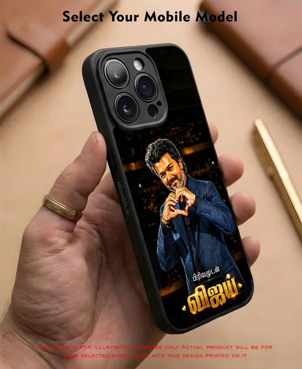 Indian_Actor_Thalapathy_Vijay_In_Blue_Coat_Suit_Showing_Heart_Symbol_With_Priyamudan_Vijay_Design_Printed_Premium_Glossy_Back_Case_Cover_With_Camera_Protection_Mk000568_Bx