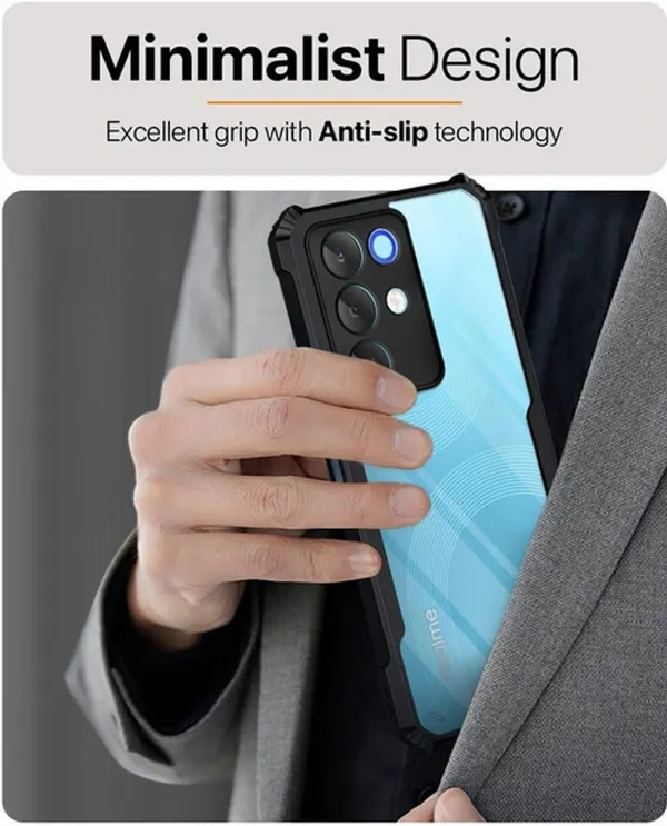 Back_Case_Cover_For_Realme_15x_5g_/_Realme_C85_5g_/_Narzo_90x_5g_Slim_Anti_Yellow_Protective_Shock_Proof_Bumper_Hybrid_Pc_With_Tpu_Frame_Transparent_Clear