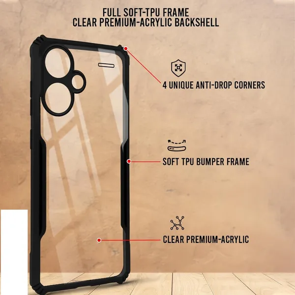 Back_Case_Cover_For_Redmi_Note_13_Pro_Plus__Slim_Anti_Yellow_Protective___Shockproof_Bumper___Hybrid_Pc_Plus_Tpu_Frame___Transparent_Clear