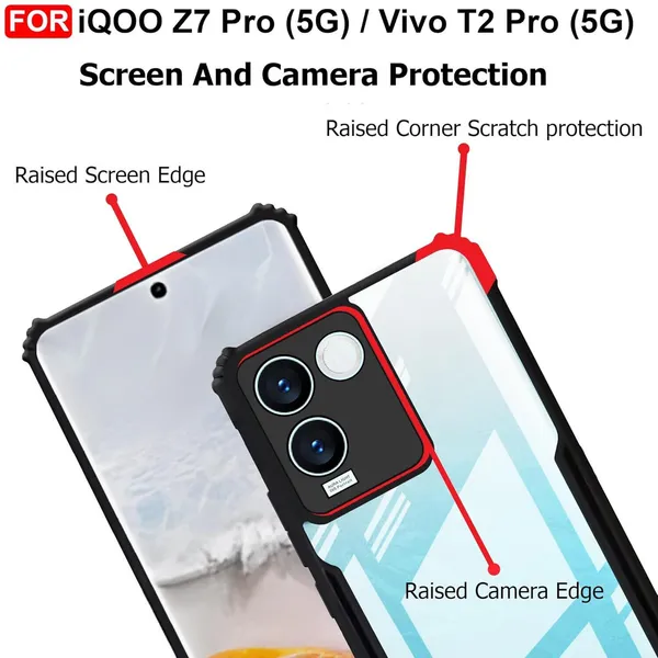 Back_Case_Cover_For_Vivo_T2_Pro__Slim_Anti_Yellow_Protective___Shockproof_Bumper___Hybrid_Pc_Plus_Tpu_Frame___Transparent_Clear