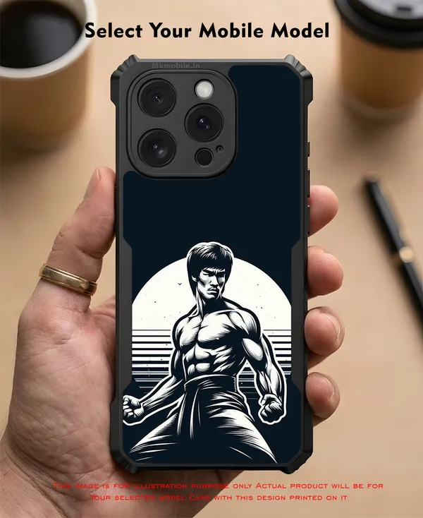 Martial_Arts_Fighter_Graphic_Dark_Design_Printed_Bumper_Glossy_Back_Case_Cover_With_Camera_Protection_Mk000002_Ip