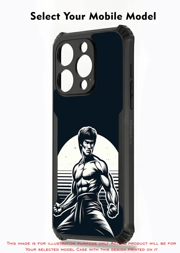 Martial_Arts_Fighter_Graphic_Dark_Design_Printed_Bumper_Glossy_Back_Case_Cover_With_Camera_Protection_Mk000002_Ip