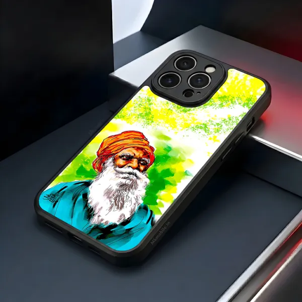Nammalvar_Watercolor_Portrait_Design_Printed_Premium_Glossy_Back_Case_Cover_With_Camera_Protection_Mk000003_Bx