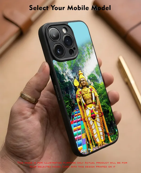 Lord_Murugan_Batu_Caves_Design_Printed_Premium_Glossy_Back_Case_Cover_With_Camera_Protection_Mk000006_Bx