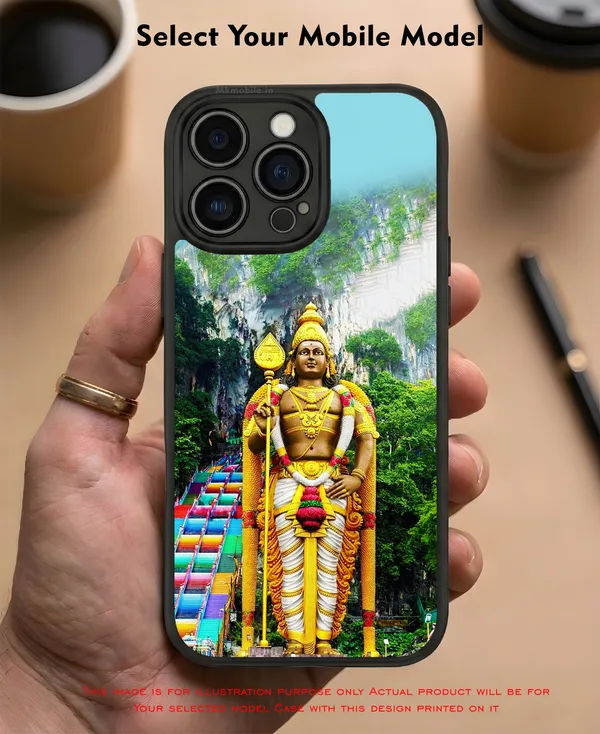 Lord_Murugan_Batu_Caves_Design_Printed_Premium_Glossy_Back_Case_Cover_With_Camera_Protection_Mk000006_Bx