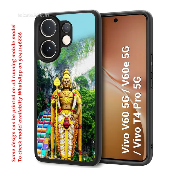 Lord_Murugan_Batu_Caves_Design_Printed_Premium_Glossy_Back_Case_Cover_With_Camera_Protection_For_Vivo_V60_5G_/_V60e_/_T4_Pro_5G_Mk000006_Bx