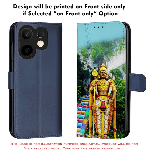 Lord_Murugan_Batu_Caves_Design_Printed_Flip_Case_Cover_With_Camera_Protection_Mk000006_Fcuv