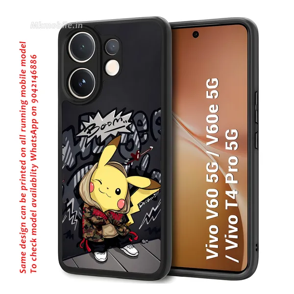 Multicolor_Pikachu_Graphic_Design_Printed_Premium_Glossy_Back_Case_Cover_With_Camera_Protection_For_Vivo_V60_5G_/_V60e_/_T4_Pro_5G_Mk000008_Bx