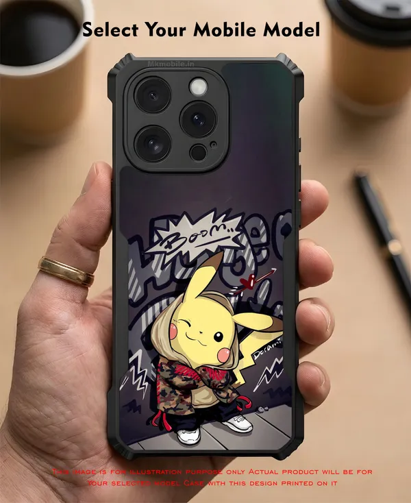 Multicolor_Pikachu_Graphic_Design_Printed_Bumper_Glossy_Back_Case_Cover_With_Camera_Protection_Mk000008_Ip