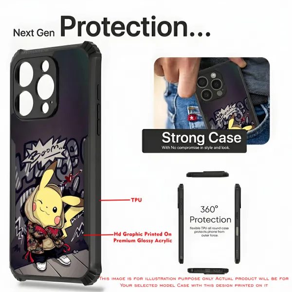 Multicolor_Pikachu_Graphic_Design_Printed_Bumper_Glossy_Back_Case_Cover_With_Camera_Protection_Mk000008_Ip