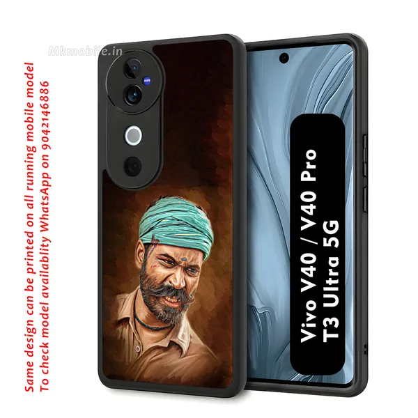 Asuran_Actor_Dhanush_Design_Printed_Premium_Glossy_Back_Case_Cover_With_Camera_Protection_For_Vivo_V40_5G_/_V40_Pro_5G_/_T3_Ultra_5G_Mk000010_Bx