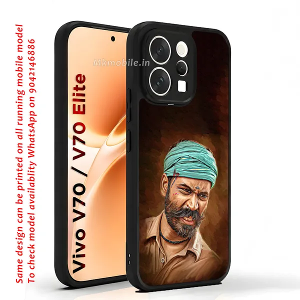 Asuran_Actor_Dhanush_Design_Printed_Premium_Glossy_Back_Case_Cover_With_Camera_Protection_For_Vivo_V70_5G_/_V70_5G_Elite_Mk000010_Bx