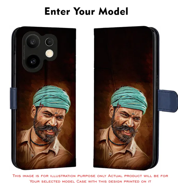 Asuran_Actor_Dhanush_Design_Printed_Flip_Case_Cover_With_Camera_Protection_Mk000010_Fcuv