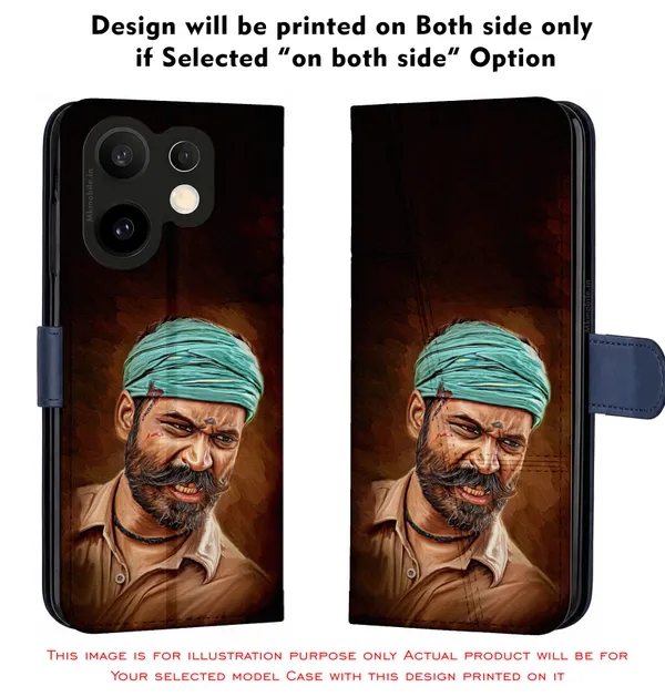Asuran_Actor_Dhanush_Design_Printed_Flip_Case_Cover_With_Camera_Protection_Mk000010_Fcuv