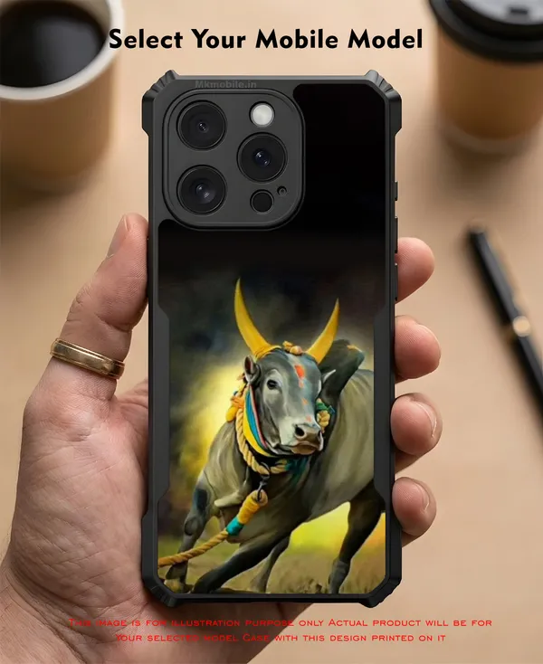 Black_Bull__Design_Printed_Bumper_Glossy_Back_Case_Cover_With_Camera_Protection_Mk000013_Ip