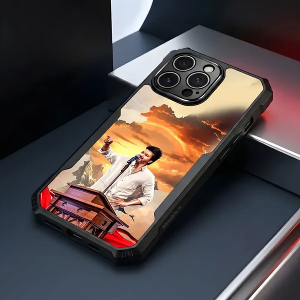 Tvk_Cm_C_Joseph_Vijay_Thalapathy_Design_Printed_Bumper_Glossy_Back_Case_Cover_With_Camera_Protection_Mk000016_Ip