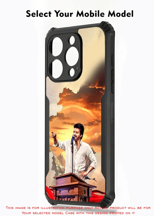Tvk_Cm_C_Joseph_Vijay_Thalapathy_Design_Printed_Bumper_Glossy_Back_Case_Cover_With_Camera_Protection_Mk000016_Ip