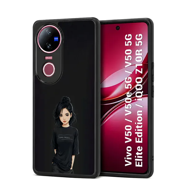 Black_Design_Printed_Anime_Girl_Design_Printed_Premium_Glossy_Back_Case_Cover_With_Camera_Protection_For_Vivo_V50_/_V50e_/_V50_5g_Elite_Edition_/_iQOO_Z10r_5g_Mk000019_Bx